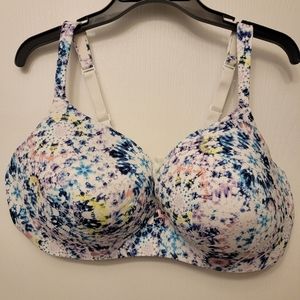 Cacique tie dye wire free bra